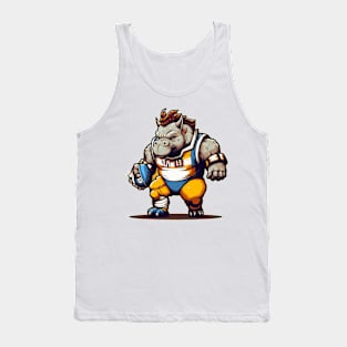 rhinoceros american football player Tank Top